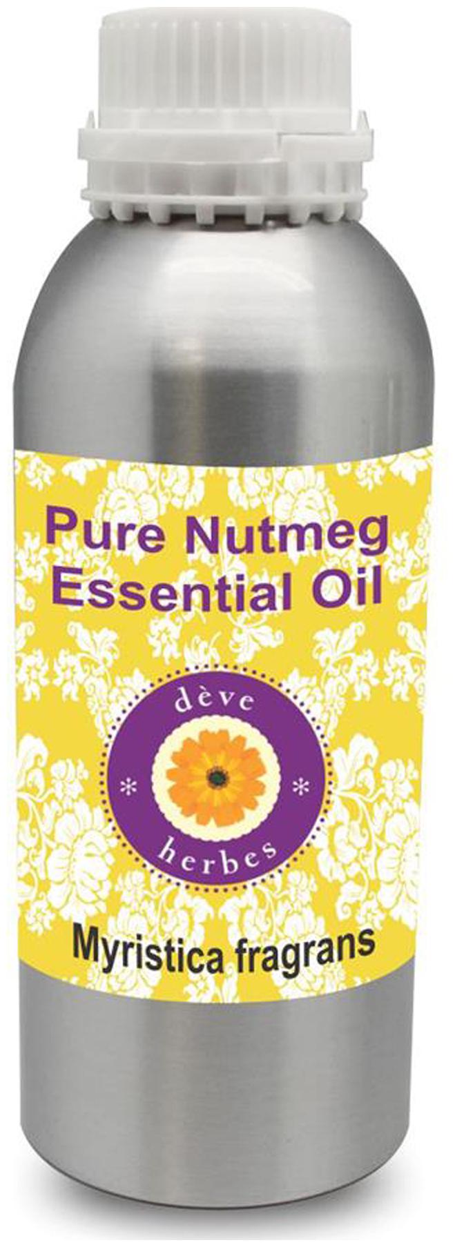 Deve Herbes Pure Nutmeg Essential Oil (Myristica fragrans) 100 Natural Therapeutic Grade Steam Distilled 300ml
Deve Herbes Pure Nutmeg Essential Oil (Myristica fragrans) 100 Natural Therapeutic Grade Steam Distilled 300ml