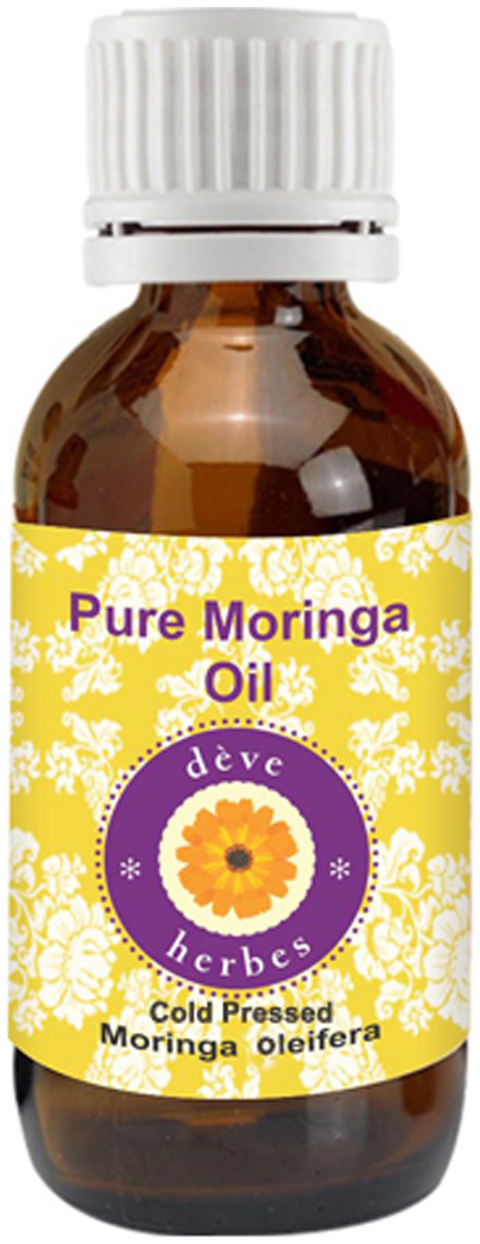 Deve Herbes Pure Moringa Oil (Moringa oleifera) 100 Natural Therapeutic Grade Cold Pressed 50ml
Deve Herbes Pure Moringa Oil (Moringa oleifera) 100 Natural Therapeutic Grade Cold Pressed 50ml