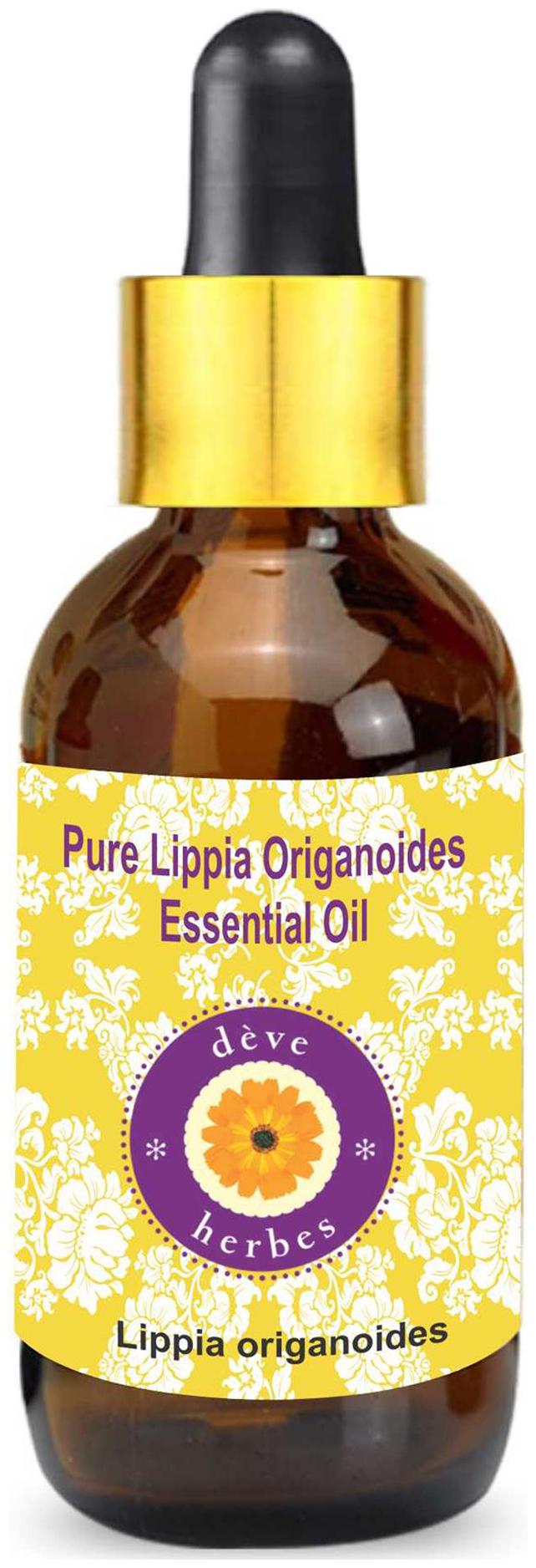 Deve Herbes Pure Lippia Origanoides Essential Oil (Lippia origanoides) with Glass Dropper 100 Natural Therapeutic Grade Steam Distilled 100ml
Deve Herbes Pure Lippia Origanoides Essential Oil (Lippia origanoides) with Glass Dropper 100 Natural Therapeutic Grade Steam Distilled 100ml