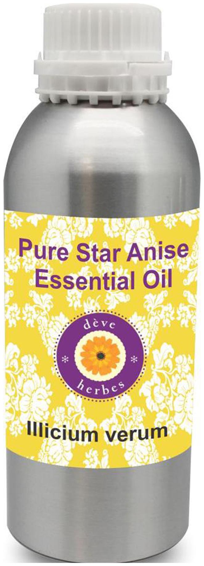 Deve Herbes Pure Star Anise Essential Oil (lllicium verum) 100 Natural Therapeutic Grade Steam Distilled 630ml
Deve Herbes Pure Star Anise Essential Oil (lllicium verum) 100 Natural Therapeutic Grade Steam Distilled 630ml