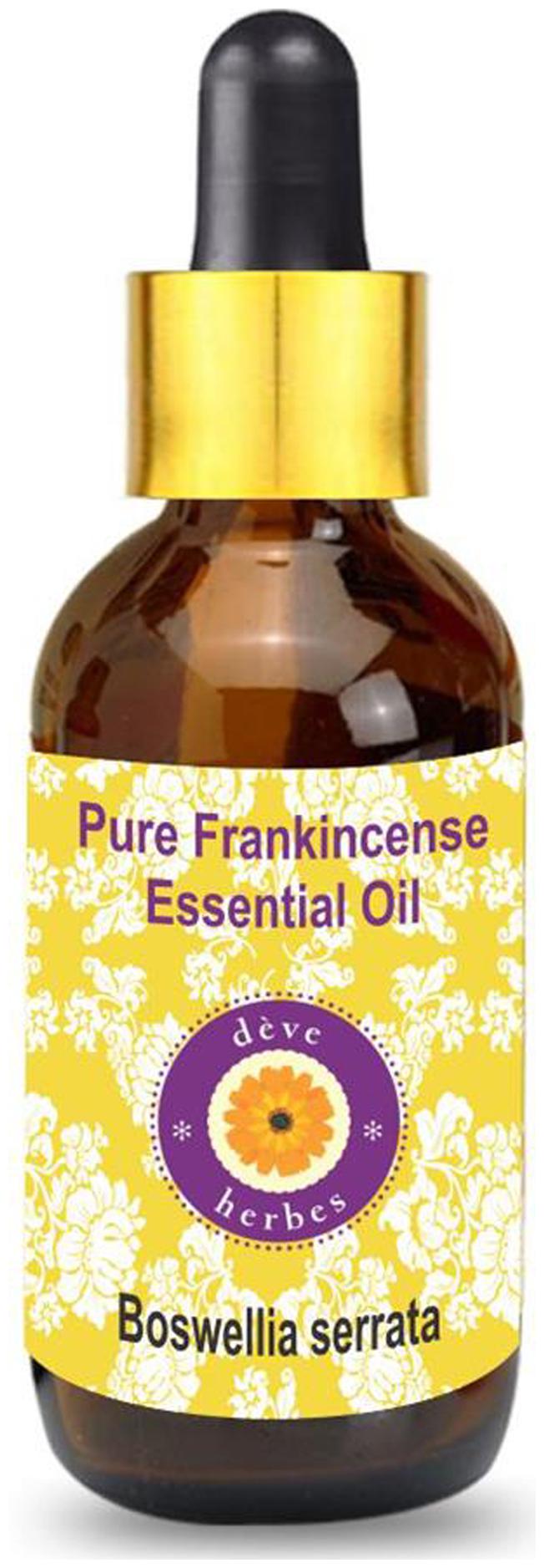Deve Herbes Pure Frankincense Essential Oil (Alpha Thujene 70 ) Boswellia serrata with Glass Dropper 100 Natural Therapeutic Grade 10ml
Deve Herbes Pure Frankincense Essential Oil (Alpha Thujene 70 ) Boswellia serrata with Glass Dropper 100 Natural Therapeutic Grade 10ml