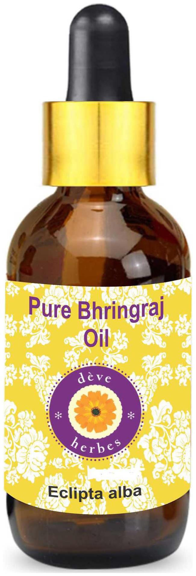 Deve Herbes Pure Bhringraj Oil (Eclipta alba) with Glass Dropper 100 Natural Therapeutic Grade 100ml
Deve Herbes Pure Bhringraj Oil (Eclipta alba) with Glass Dropper 100 Natural Therapeutic Grade 100ml