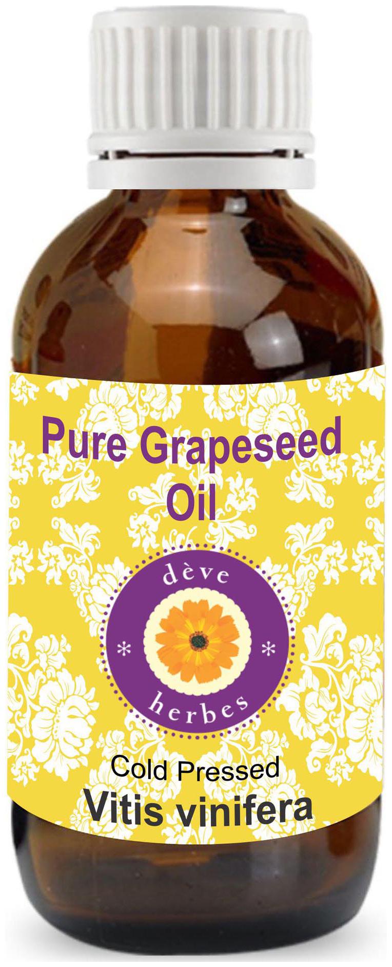 Deve Herbes Pure Grapeseed Oil (Vitis vinifera) 100 Natural Therapeutic Grade Cold Pressed 100ml
Deve Herbes Pure Grapeseed Oil (Vitis vinifera) 100 Natural Therapeutic Grade Cold Pressed 100ml