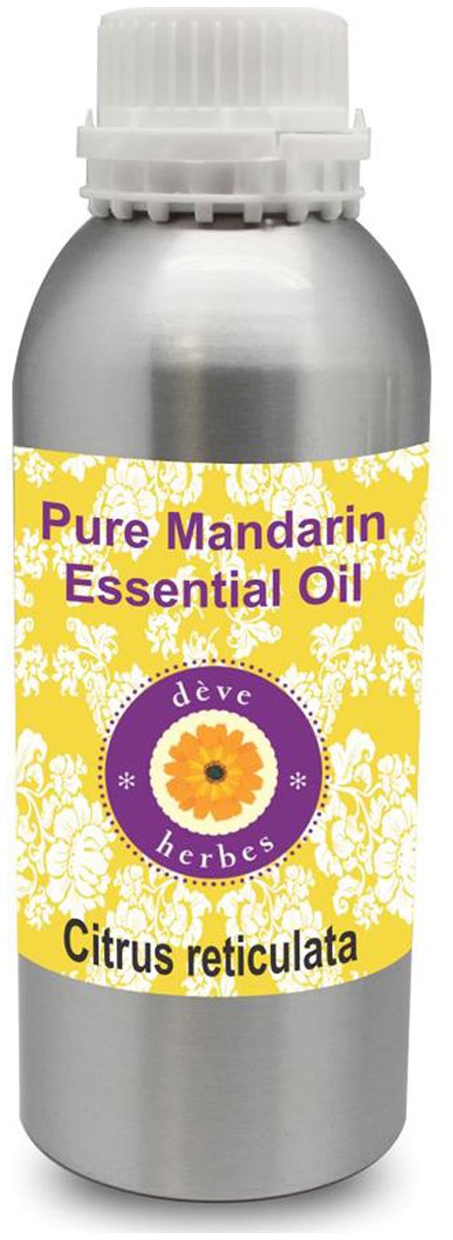 Deve Herbes Pure Mandarin Essential Oil (Citrus reticulata) 100 Natural Therapeutic Grade Steam Distilled 1250ml
Deve Herbes Pure Mandarin Essential Oil (Citrus reticulata) 100 Natural Therapeutic Grade Steam Distilled 1250ml