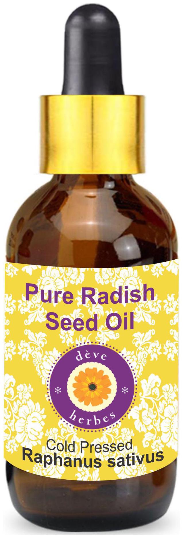 Deve Herbes Pure Radish Seed Oil (Raphanus sativus) with Glass Dropper 100 Natural Therapeutic Grade Cold Pressed 50ml
Deve Herbes Pure Radish Seed Oil (Raphanus sativus) with Glass Dropper 100 Natural Therapeutic Grade Cold Pressed 50ml