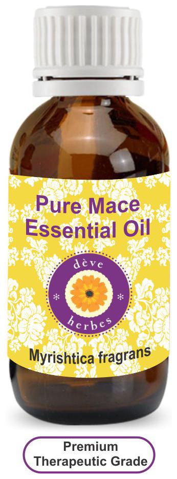 Deve Herbes Pure Mace Essential Oil (Myristica fragrans) 100 Natural Therapeutic Grade Steam Distilled 50ml
Deve Herbes Pure Mace Essential Oil (Myristica fragrans) 100 Natural Therapeutic Grade Steam Distilled 50ml
