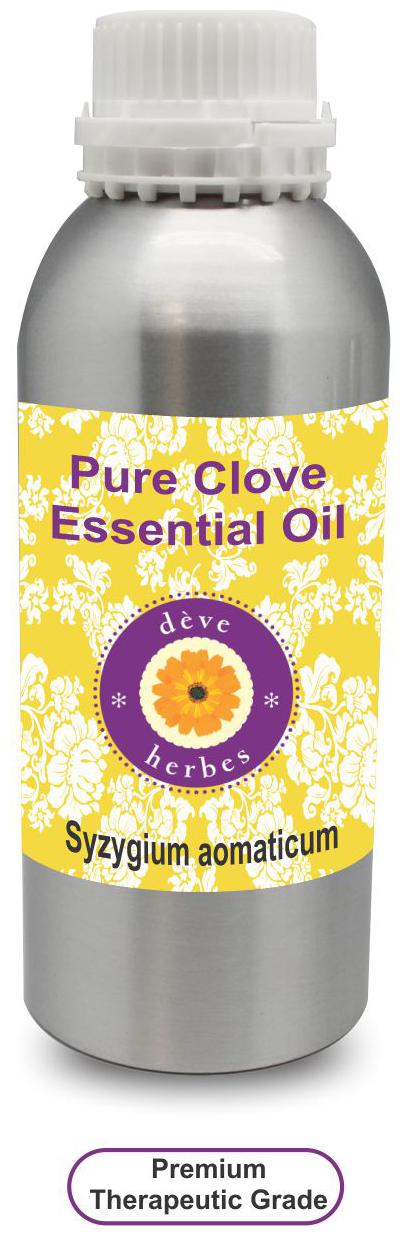Deve Herbes Pure Clove Essential Oil (Syzygium aromaticum) 100 Natural Therapeutic Grade Steam Distilled 630ml
Deve Herbes Pure Clove Essential Oil (Syzygium aromaticum) 100 Natural Therapeutic Grade Steam Distilled 630ml