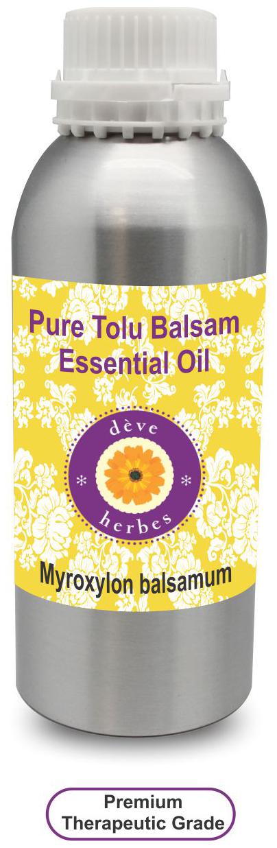 Deve Herbes Pure Tolu Balsam Essential Oil (Myroxylon balsamum) 100 Natural Therapeutic Grade Steam Distilled 1250ml
Deve Herbes Pure Tolu Balsam Essential Oil (Myroxylon balsamum) 100 Natural Therapeutic Grade Steam Distilled 1250ml