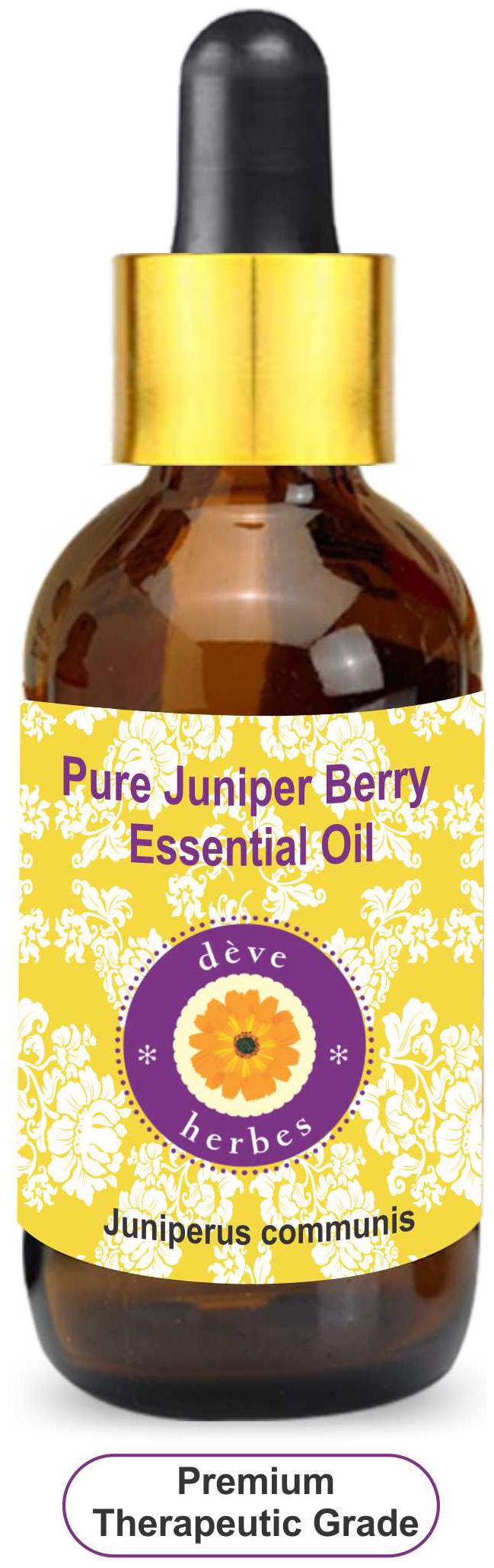 Deve Herbes Pure Juniper Berry Essential Oil (Juniperus communis) with Glass Dropper 100 Natural Therapeutic Grade Steam Distilled 100ml
Deve Herbes Pure Juniper Berry Essential Oil (Juniperus communis) with Glass Dropper 100 Natural Therapeutic Grade Steam Distilled 100ml