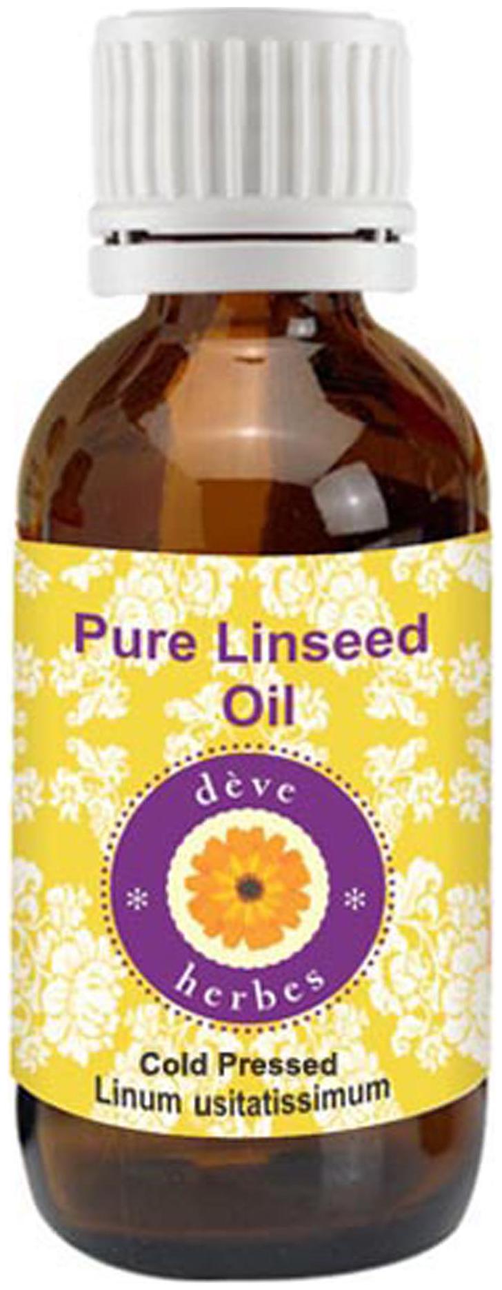Deve Herbes Pure Linseed Oil (Linum usitatissimum) 100 Natural Therapeutic Grade Cold Pressed 50ml
Deve Herbes Pure Linseed Oil (Linum usitatissimum) 100 Natural Therapeutic Grade Cold Pressed 50ml