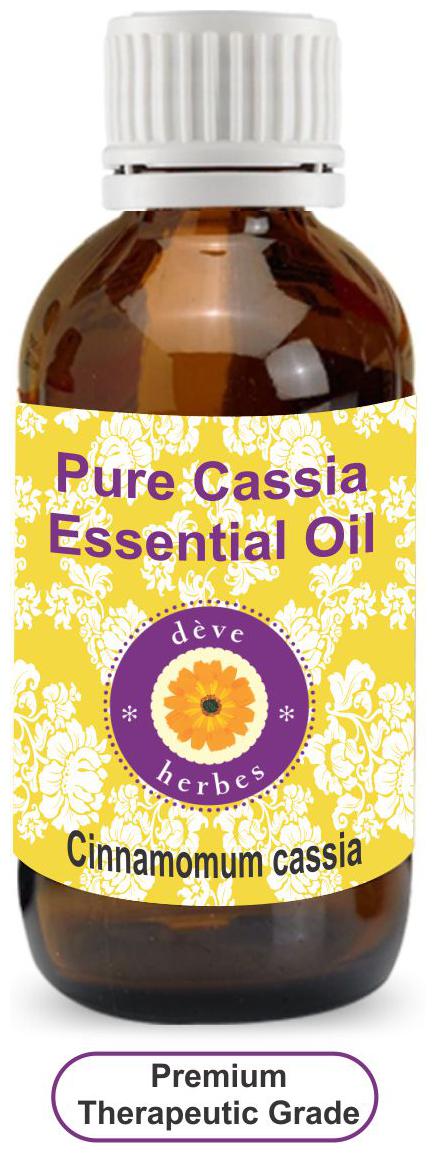 Deve Herbes Pure Cassia Essential Oil (Cinnamomum cassia) 100 Natural Therapeutic Grade Steam Distilled 100ml
Deve Herbes Pure Cassia Essential Oil (Cinnamomum cassia) 100 Natural Therapeutic Grade Steam Distilled 100ml