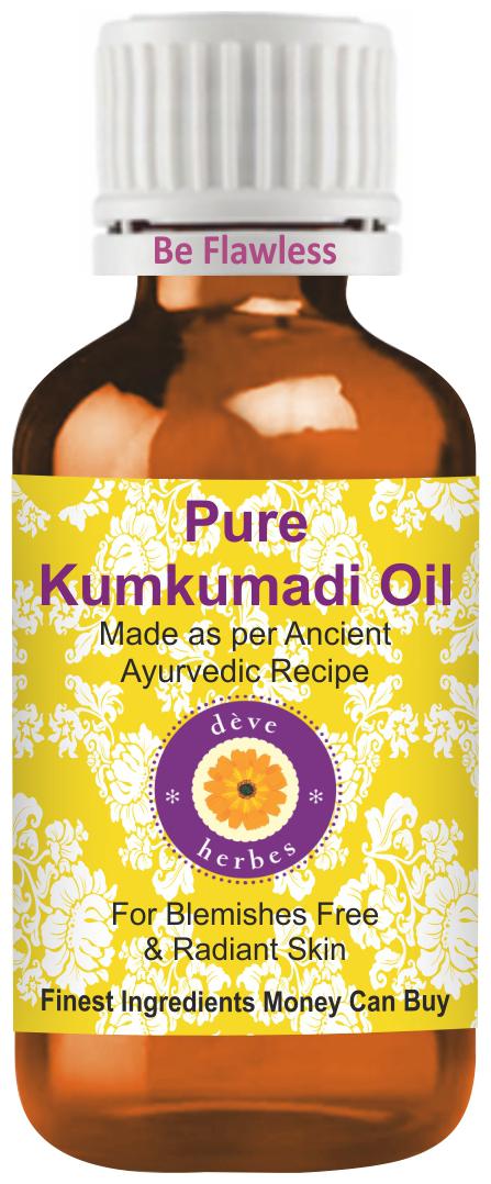 Deve Herbes Pure Kumkumadi Oil - Premium Quality 100 Natural Therapeutic Grade 100ml
Deve Herbes Pure Kumkumadi Oil - Premium Quality 100 Natural Therapeutic Grade 100ml