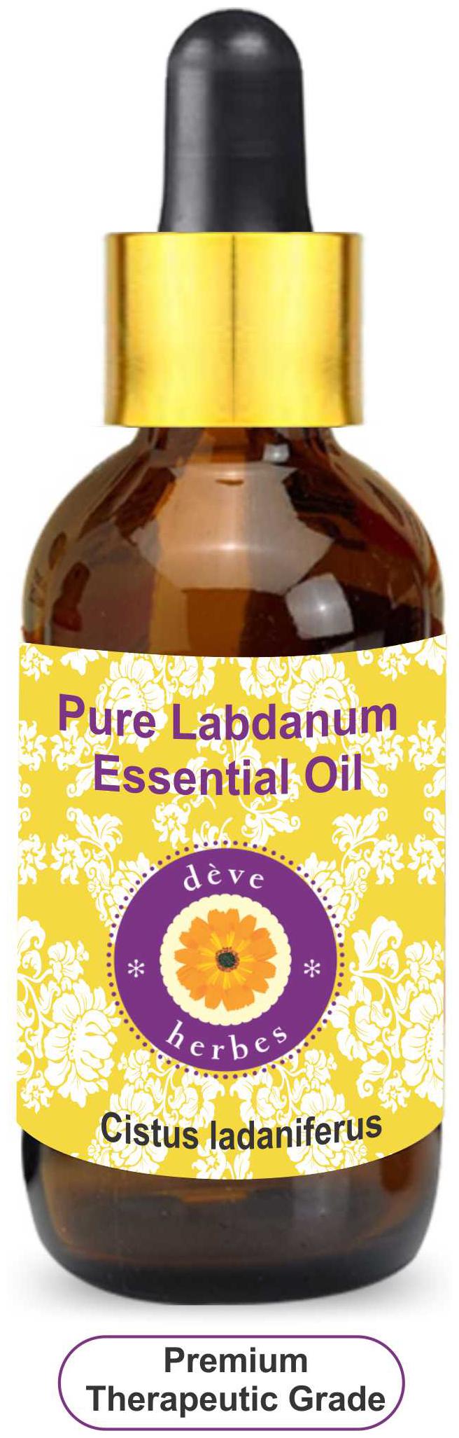 Deve Herbes Pure Labdanum Essential Oil (Cistus ladaniferus) with Glass Dropper 100 Natural Therapeutic Grade Steam Distilled 100ml
Deve Herbes Pure Labdanum Essential Oil (Cistus ladaniferus) with Glass Dropper 100 Natural Therapeutic Grade Steam Distilled 100ml