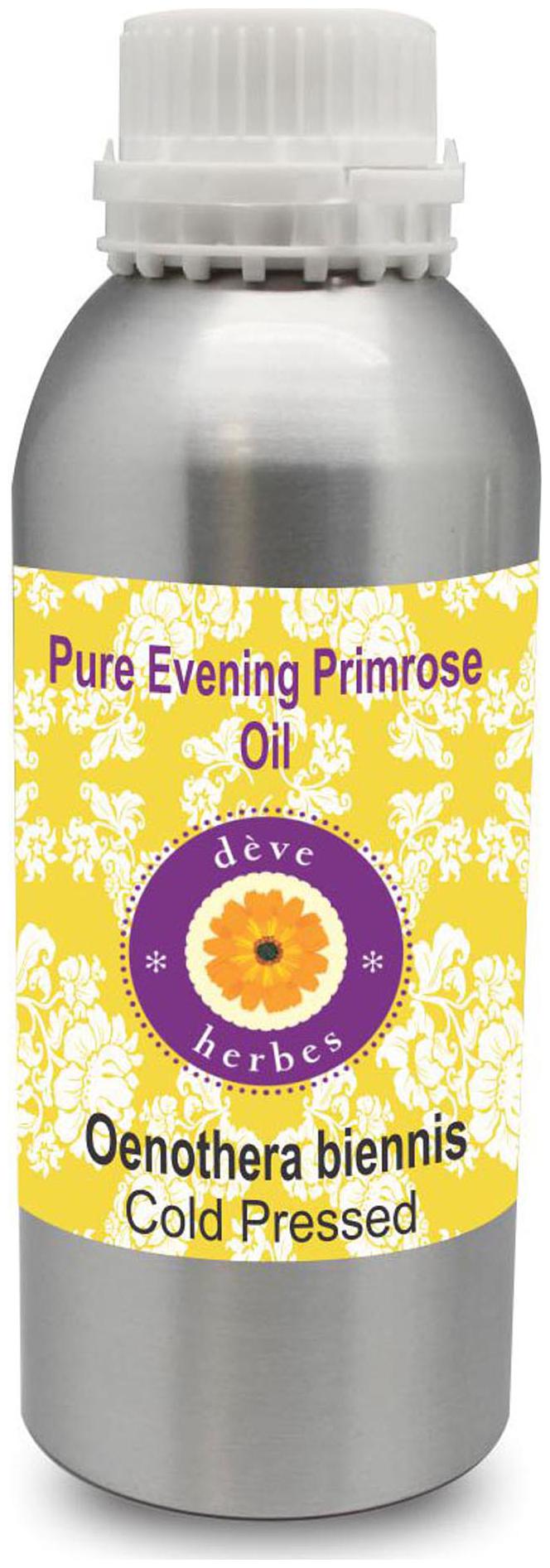 Deve Herbes Pure Evening Primrose Oil (Oenothera biennis) 100 Natural Therapeutic Grade Cold Pressed 300ml
Deve Herbes Pure Evening Primrose Oil (Oenothera biennis) 100 Natural Therapeutic Grade Cold Pressed 300ml