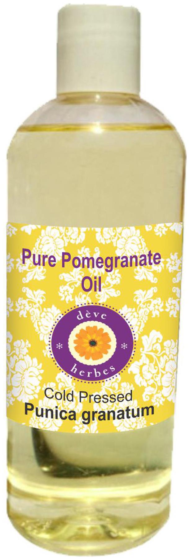 Deve Herbes Pure Pomegranate Oil (Punica granatum) 100 Natural Therapeutic Grade Cold Pressed 200ml
Deve Herbes Pure Pomegranate Oil (Punica granatum) 100 Natural Therapeutic Grade Cold Pressed 200ml