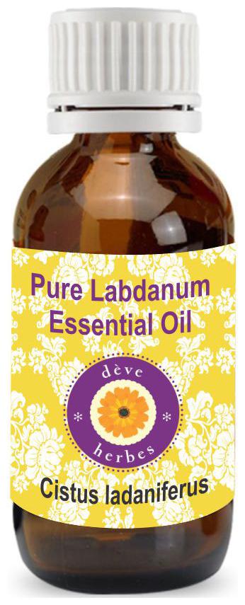 Deve Herbes Pure Labdanum Essential Oil (Cistus ladaniferus) 100 Natural Therapeutic Grade Steam Distilled 100ml
Deve Herbes Pure Labdanum Essential Oil (Cistus ladaniferus) 100 Natural Therapeutic Grade Steam Distilled 100ml