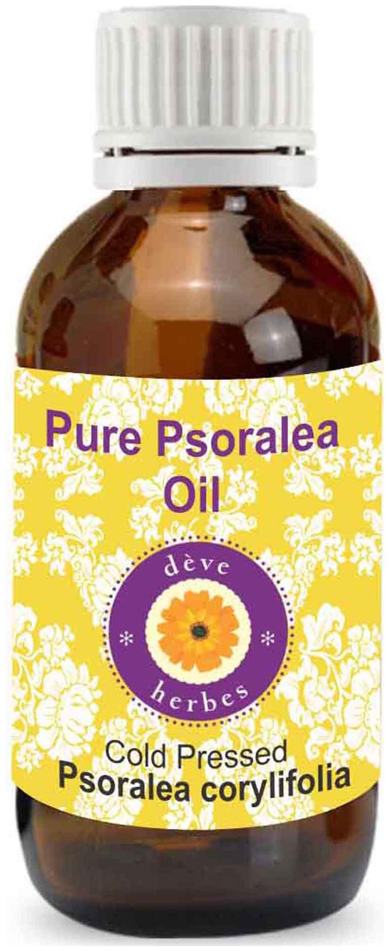 Deve Herbes Pure Psoralea Oil (Psoralea corylifolia) 100 Natural Therapeutic Grade Cold Pressed 30ml
Deve Herbes Pure Psoralea Oil (Psoralea corylifolia) 100 Natural Therapeutic Grade Cold Pressed 30ml