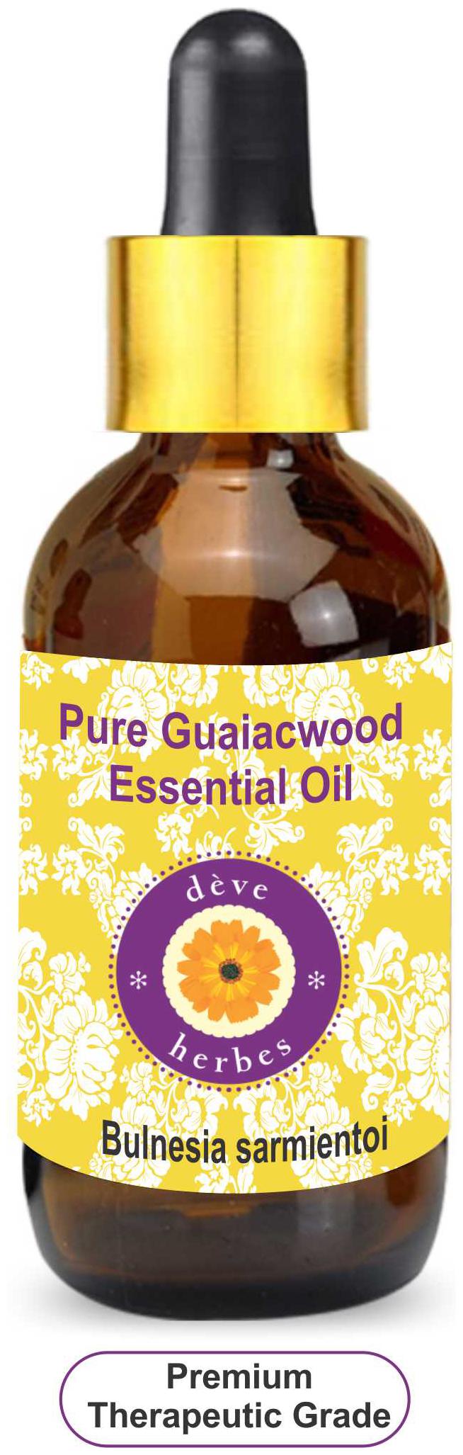 Deve Herbes Pure Guaiacwood Essential Oil (Bulnesia sarmientoi) with Glass Dropper 100 Natural Therapeutic Grade Steam Distilled 100ml
Deve Herbes Pure Guaiacwood Essential Oil (Bulnesia sarmientoi) with Glass Dropper 100 Natural Therapeutic Grade Steam Distilled 100ml