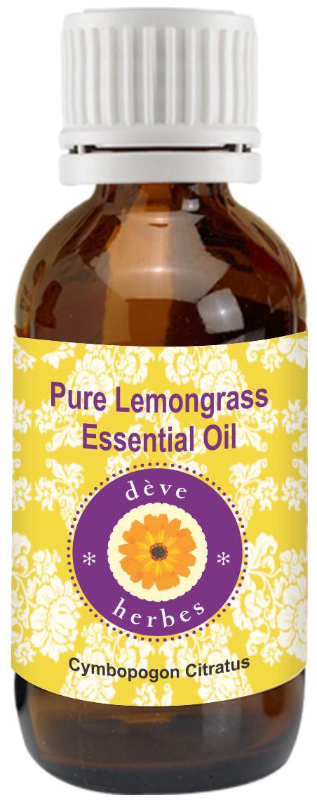Deve Herbes Pure Lemongrass Essential Oil (Cymbopogon citratus) 100 Natural Therapeutic Grade Steam Distilled 30ml
Deve Herbes Pure Lemongrass Essential Oil (Cymbopogon citratus) 100 Natural Therapeutic Grade Steam Distilled 30ml