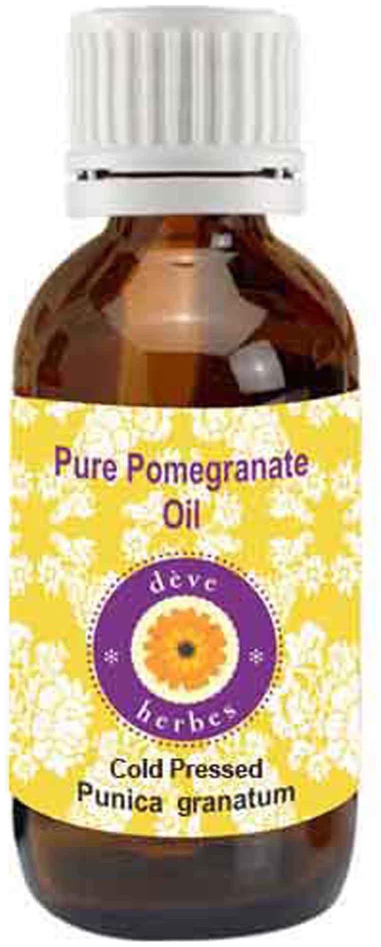 Deve Herbes Pure Pomegranate Oil (Punica granatum) 100 Natural Therapeutic Grade Cold Pressed 15ml
Deve Herbes Pure Pomegranate Oil (Punica granatum) 100 Natural Therapeutic Grade Cold Pressed 15ml