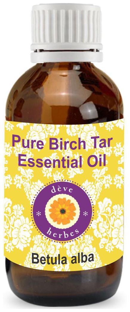 Deve Herbes Pure Birch Tar Essential Oil (Betula alba) 100 Natural Therapeutic Grade Steam Distilled 15ml
Deve Herbes Pure Birch Tar Essential Oil (Betula alba) 100 Natural Therapeutic Grade Steam Distilled 15ml