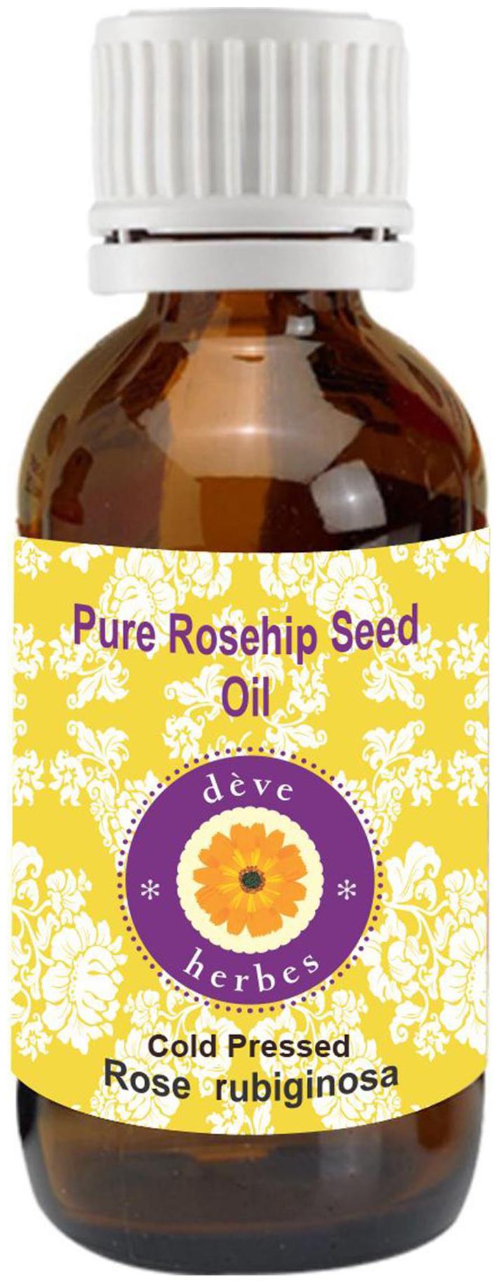 Deve Herbes Pure Rosehip Seed Oil (Rosa rubiginosa) 100 Natural Therapeutic Grade Cold Pressed 15ml
Deve Herbes Pure Rosehip Seed Oil (Rosa rubiginosa) 100 Natural Therapeutic Grade Cold Pressed 15ml