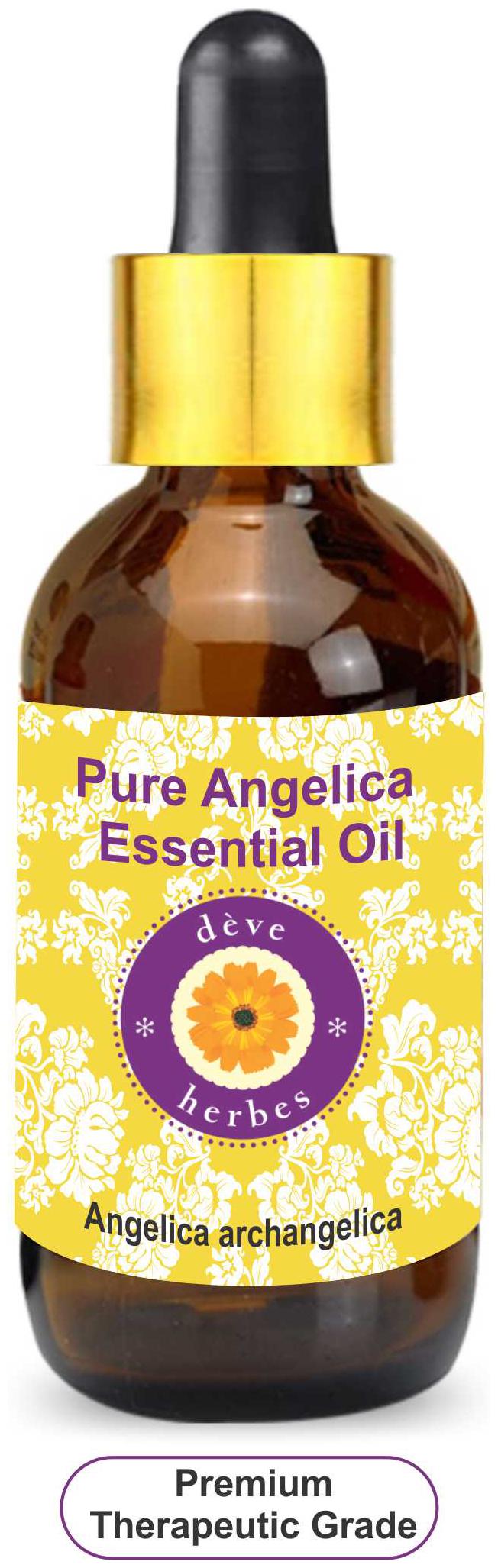 Deve Herbes Pure Angelica Essential Oil (Angelica archangelica) with Glass Dropper 100 Natural Therapeutic Grade Steam Distilled 15ml
Deve Herbes Pure Angelica Essential Oil (Angelica archangelica) with Glass Dropper 100 Natural Therapeutic Grade Steam Distilled 15ml