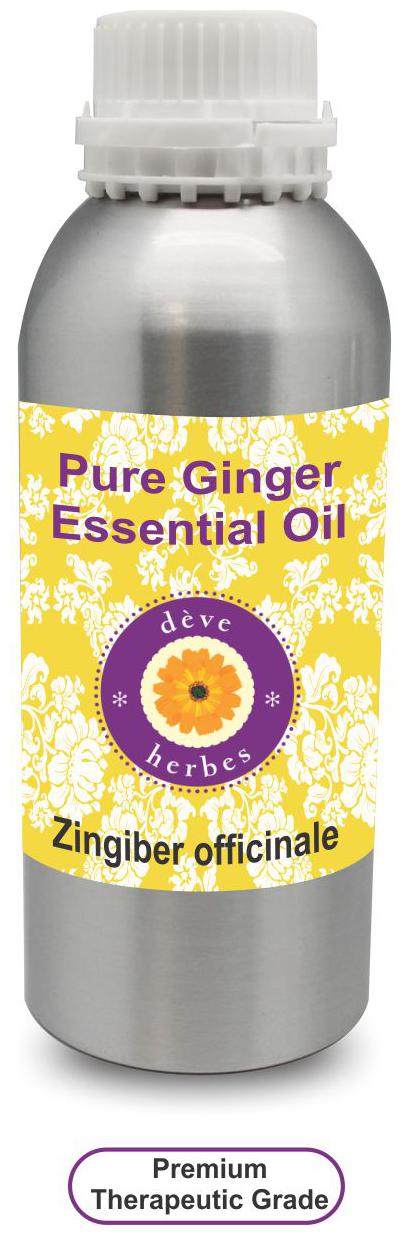 Deve Herbes Pure Ginger Essential Oil (Zingiber officinale) 100 Natural Therapeutic Grade Steam Distilled 630ml
Deve Herbes Pure Ginger Essential Oil (Zingiber officinale) 100 Natural Therapeutic Grade Steam Distilled 630ml