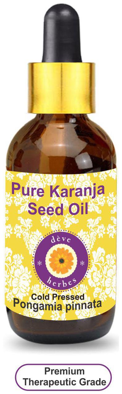 Deve Herbes Pure Karanja Seed Oil (Pongamia pinnata) with Glass Dropper 100 Natural Therapeutic Grade Cold Pressed 100ml
Deve Herbes Pure Karanja Seed Oil (Pongamia pinnata) with Glass Dropper 100 Natural Therapeutic Grade Cold Pressed 100ml