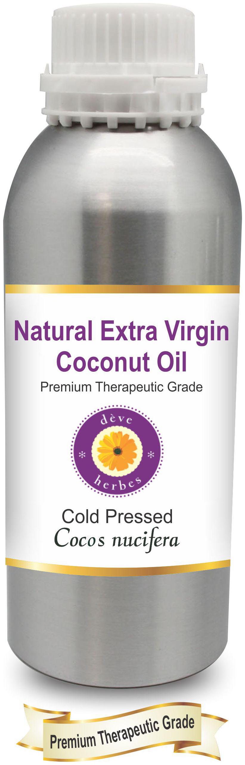 Deve Herbes Natural Extra Virgin Coconut Oil (Cocos nucifera) 100 Pure Natural Therapeutic Grade Cold Pressed 630ml
Deve Herbes Natural Extra Virgin Coconut Oil (Cocos nucifera) 100 Pure Natural Therapeutic Grade Cold Pressed 630ml