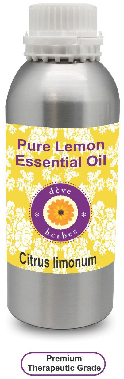 Deve Herbes Pure Lemon Essential Oil (Citrus limonum) 100 Natural Therapeutic Grade Steam Distilled 300ml
Deve Herbes Pure Lemon Essential Oil (Citrus limonum) 100 Natural Therapeutic Grade Steam Distilled 300ml