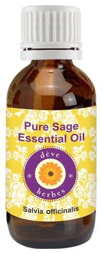 Deve Herbes Pure Sage Essential Oil (Salvia officinalis) 100 Natural Therapeutic Grade Steam Distilled 100ml
Deve Herbes Pure Sage Essential Oil (Salvia officinalis) 100 Natural Therapeutic Grade Steam Distilled 100ml