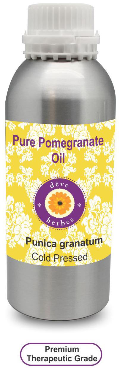 Deve Herbes Pure Pomegranate Oil (Punica granatum) 100 Natural Therapeutic Grade Cold Pressed 300ml
Deve Herbes Pure Pomegranate Oil (Punica granatum) 100 Natural Therapeutic Grade Cold Pressed 300ml