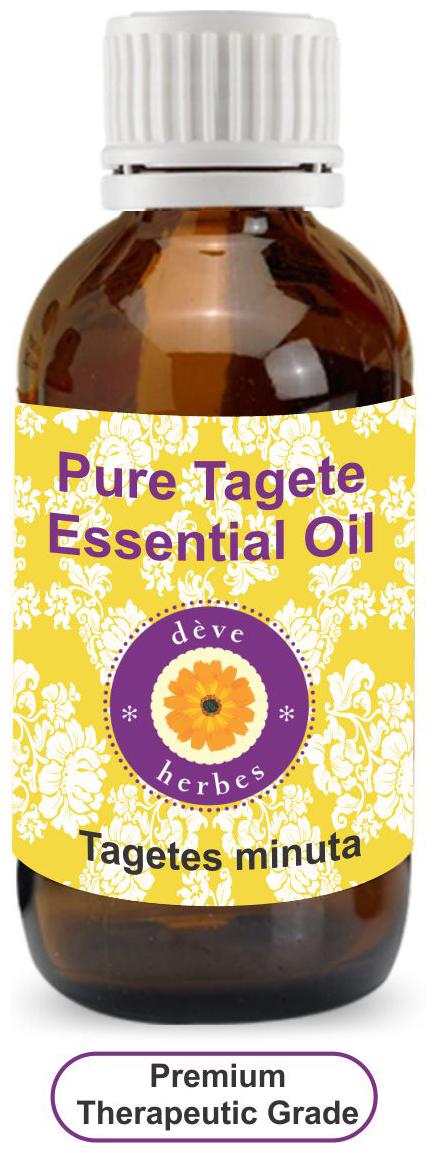 Deve Herbes Pure Tagete Essential Oil (Tagetes minuta) 100 Natural Therapeutic Grade Steam Distilled 15ml
Deve Herbes Pure Tagete Essential Oil (Tagetes minuta) 100 Natural Therapeutic Grade Steam Distilled 15ml