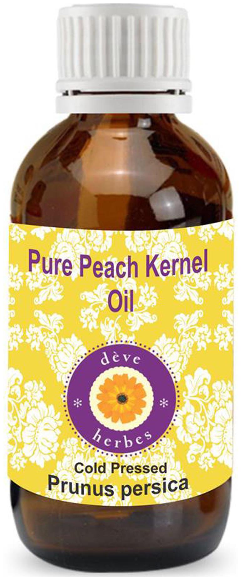Deve Herbes Pure Peach Kernel Oil (Prunus persica) 100 Natural Therapeutic Grade Cold Pressed 30ml
Deve Herbes Pure Peach Kernel Oil (Prunus persica) 100 Natural Therapeutic Grade Cold Pressed 30ml