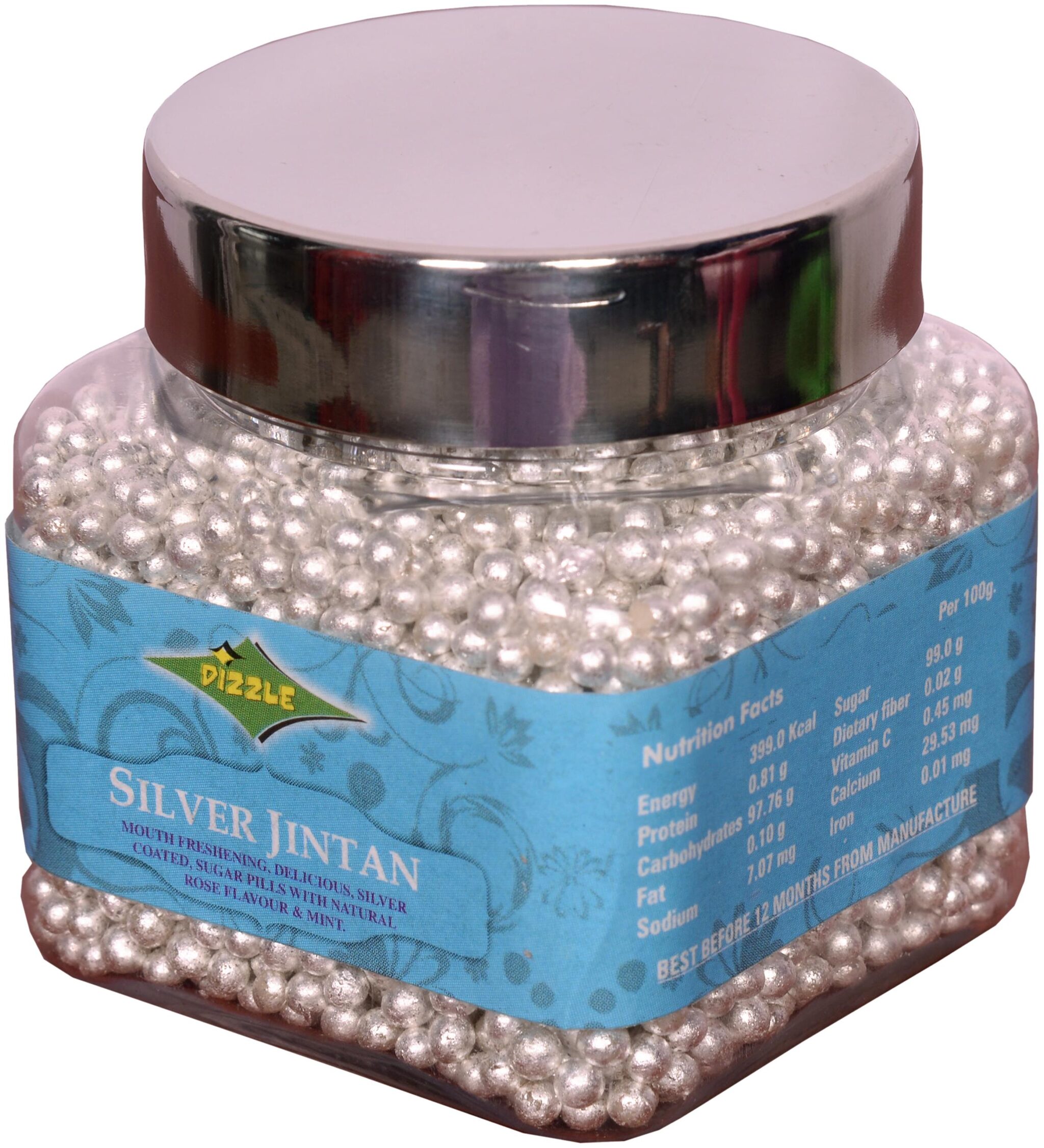 Dizzle Mouth FreshenerSilver Jintan (120g)
Dizzle Mouth FreshenerSilver Jintan (120g)