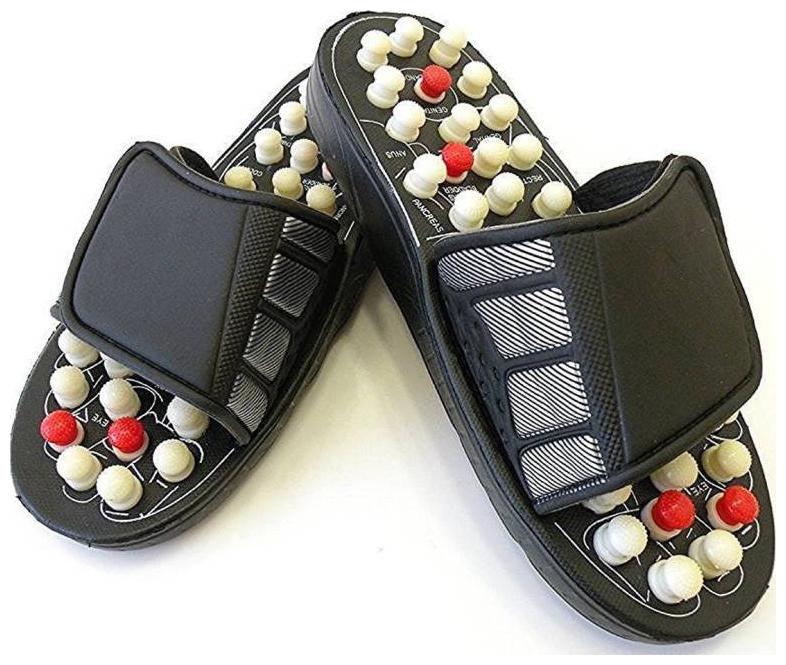 Eastern Club Spring Acupressure Magnetic Therapy Paduka Slippers For Full Body Blood Circulation Leg Foot Massager (SIZE-7) (SIZE-S)
Eastern Club Spring Acupressure Magnetic Therapy Paduka Slippers For Full Body Blood Circulation Leg Foot Massager (SIZE-7) (SIZE-S)