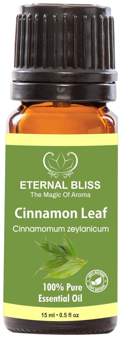 Eternal Bliss Cinnamon Leaf Essential Oil - Pure Natural Undiluted For Skin Care Hair Care(15 ml)
Eternal Bliss Cinnamon Leaf Essential Oil - Pure Natural Undiluted For Skin Care Hair Care(15 ml)