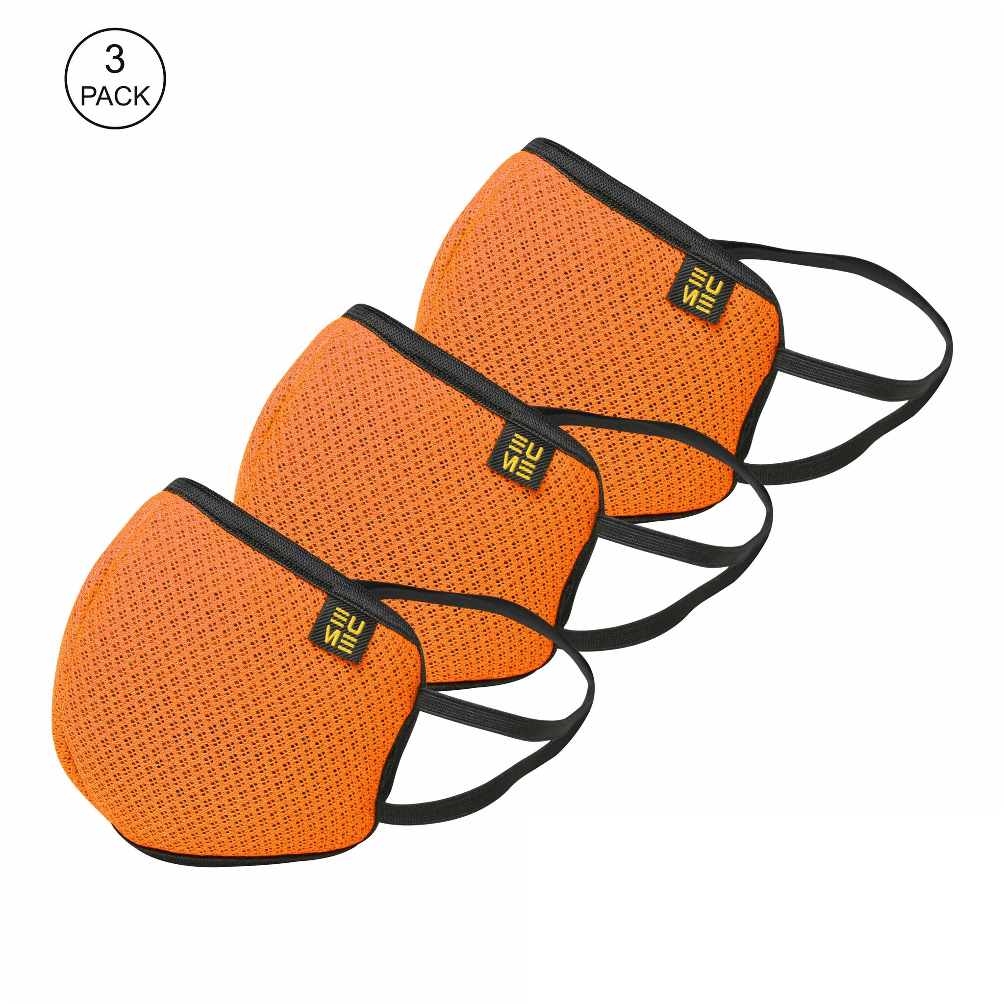 EUME Protect 95 Face Mask Washable - Reusable Anti Dust with 4 Layered Ply Protected Mask for Men and Women in Orange (Pack of 3)
EUME Protect 95 Face Mask Washable - Reusable Anti Dust with 4 Layered Ply Protected Mask for Men and Women in Orange (Pack of 3)