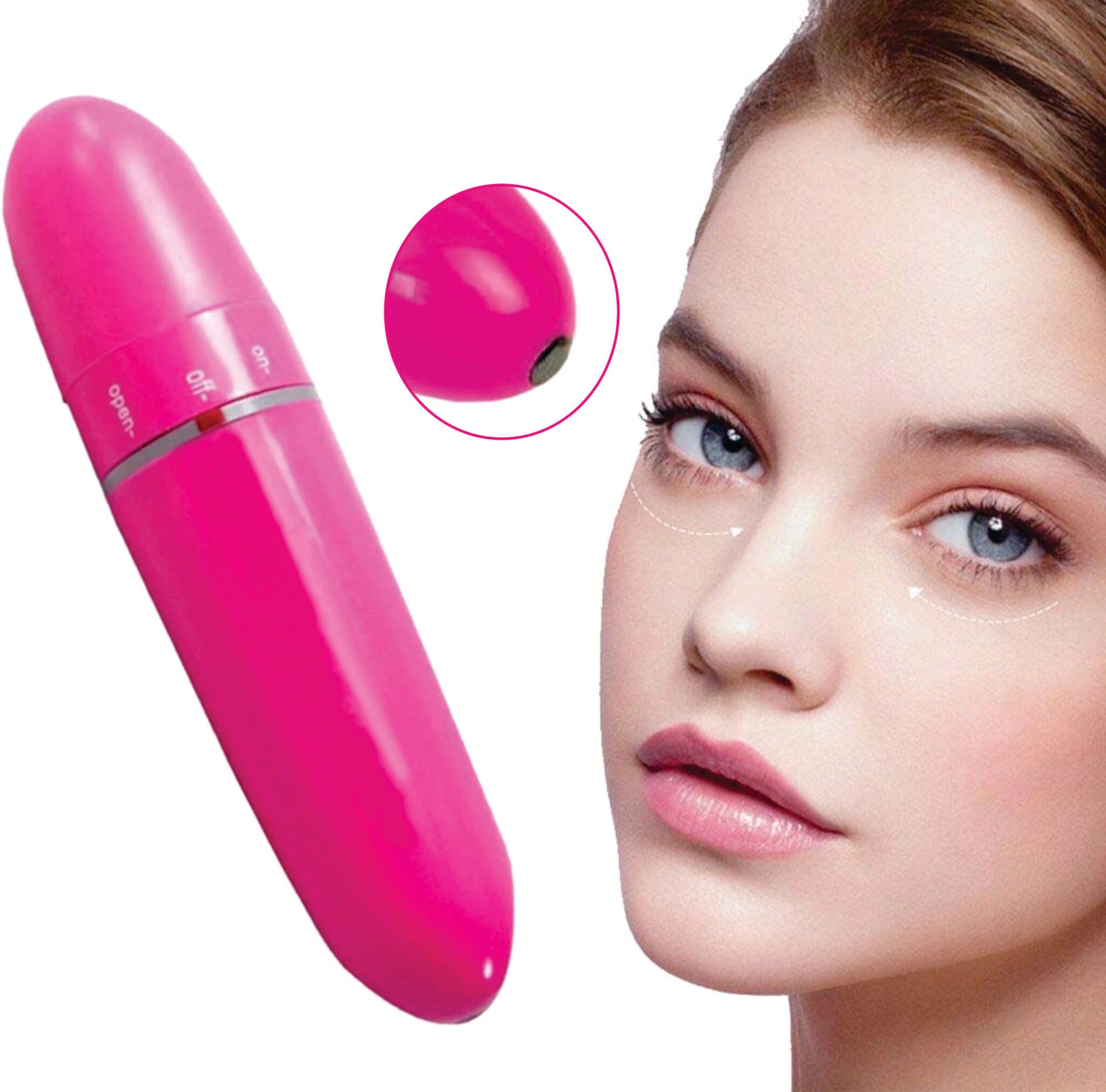 Eye Bag Remover For Personal Care Mini Portable Battery-Operated Pen Eye Design Vibrating Device Massager For Women To Get Rid Of Wrinkles Bags Dark Circles Fatigue Under Eyes (Pink)
Eye Bag Remover For Personal Care Mini Portable Battery-Operated Pen Eye Design Vibrating Device Massager For Women To Get Rid Of Wrinkles Bags Dark Circles Fatigue Under Eyes (Pink)