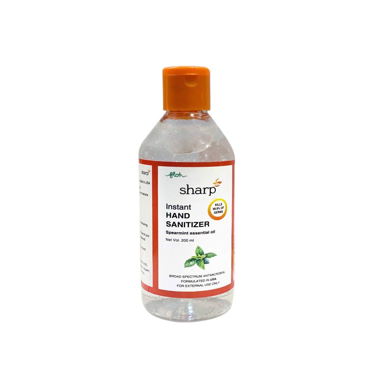 FLOH Sharp Instant Hand Sanitizer Gel With 70 Alcohol Based-Fliptop Bottle 200ml (Pack of 3)
FLOH Sharp Instant Hand Sanitizer Gel With 70 Alcohol Based-Fliptop Bottle 200ml (Pack of 3)