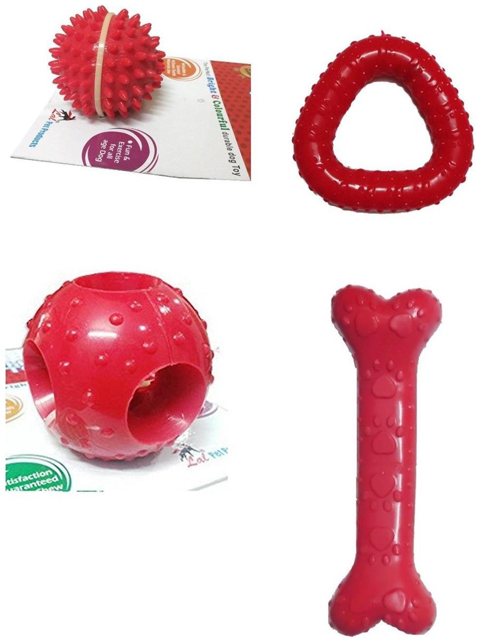 Foodie Puppies Dog Rubber Chew With Toy Combo (Flavored Bone Scented Holeball Spike Ball Trio)
Foodie Puppies Dog Rubber Chew With Toy Combo (Flavored Bone Scented Holeball Spike Ball Trio)