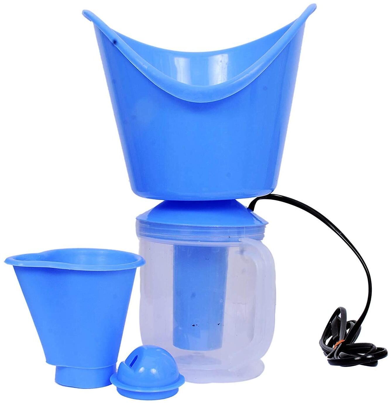 G GAPFILL Facial Steamer With 3 Attachments Nose Steamer Cough Vaporizer And Nozzle Inhaler For Cough And Cold (Pack of 1)
G GAPFILL Facial Steamer With 3 Attachments Nose Steamer Cough Vaporizer And Nozzle Inhaler For Cough And Cold (Pack of 1)