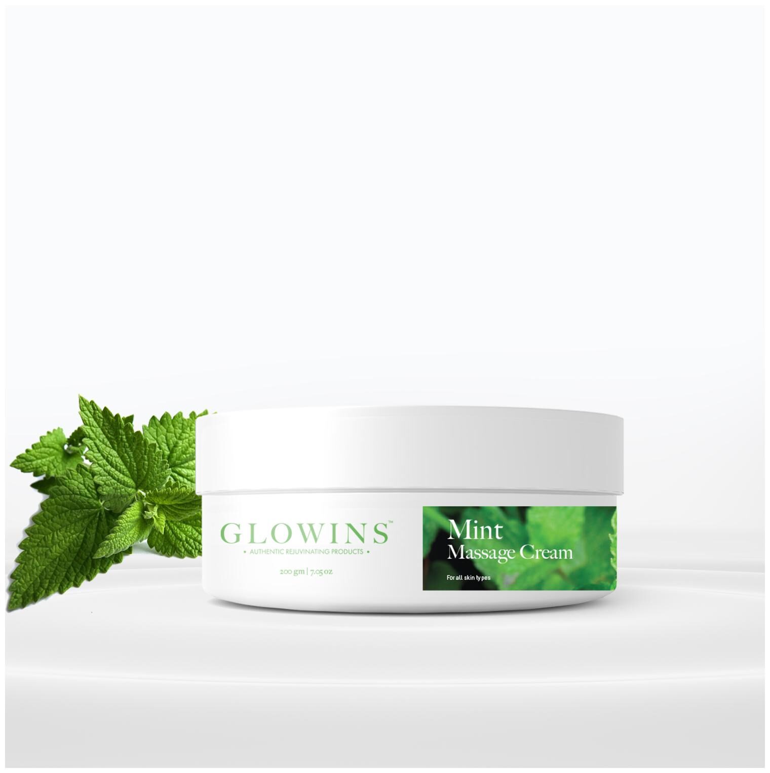 GLOWINS Mint Rich In Vitamin E Protect it Form Sun UV Rays Improve Acne Skin Ton Reduse Sign Of Lightening and Nourishing Gel 200 ml (Pack Of 1)
GLOWINS Mint Rich In Vitamin E Protect it Form Sun UV Rays Improve Acne Skin Ton Reduse Sign Of Lightening and Nourishing Gel 200 ml (Pack Of 1)