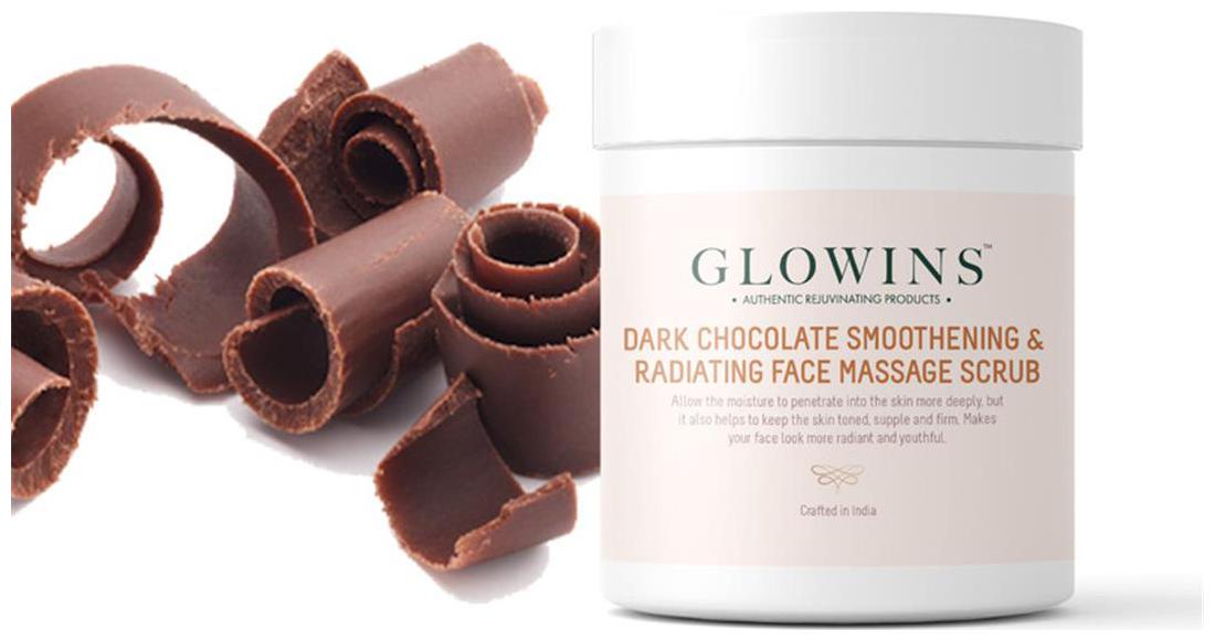 Glowins Smoothing Radiating Face Massage Scrub in Dark Chocolate with Vitamin C E for Rich Exfoliation Nourish Natural Radiant Rid of Dry and Flakly Dead Skin Cell - 100g
Glowins Smoothing Radiating Face Massage Scrub in Dark Chocolate with Vitamin C E for Rich Exfoliation Nourish Natural Radiant Rid of Dry and Flakly Dead Skin Cell - 100g