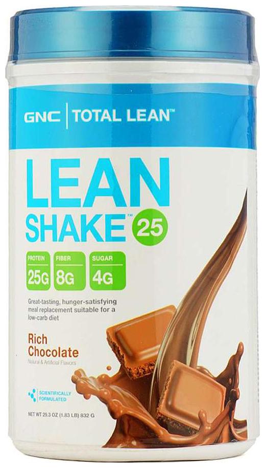 GNC Total Lean Lean Shake 25 - 200 Calories 25g Protein 8g Fiber - 1 83 lbs 832 g (Rich Chocolate)
GNC Total Lean Lean Shake 25 - 200 Calories 25g Protein 8g Fiber - 1 83 lbs 832 g (Rich Chocolate)