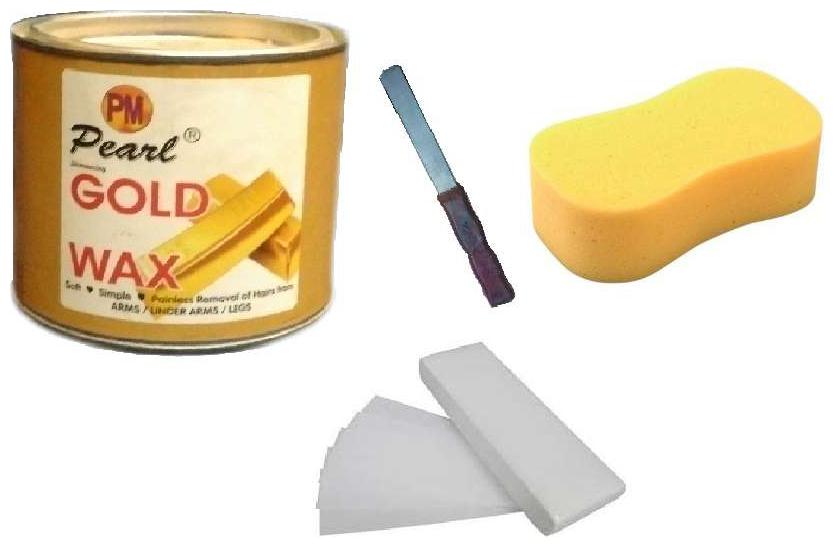 Gold Wax 90 Wax Stripes Sponge Applicator Waxing Kit 600 g Pack of 4
Gold Wax 90 Wax Stripes Sponge Applicator Waxing Kit 600 g Pack of 4