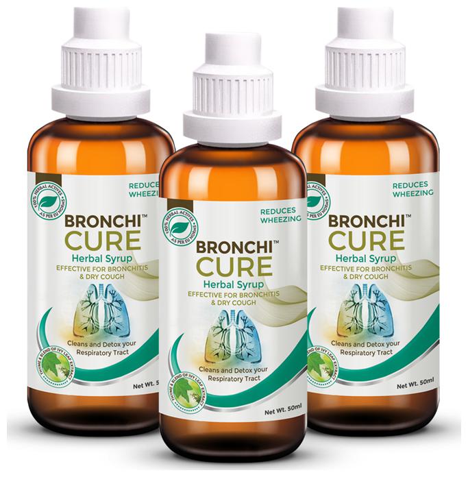 Greencure Bronchicure Premium Ayurvedic Herbal Syrup For Asthma Bronchitis Smoker S Lung Lung Infection 50 ml (Pack of 3)
Greencure Bronchicure Premium Ayurvedic Herbal Syrup For Asthma Bronchitis Smoker S Lung Lung Infection 50 ml (Pack of 3)