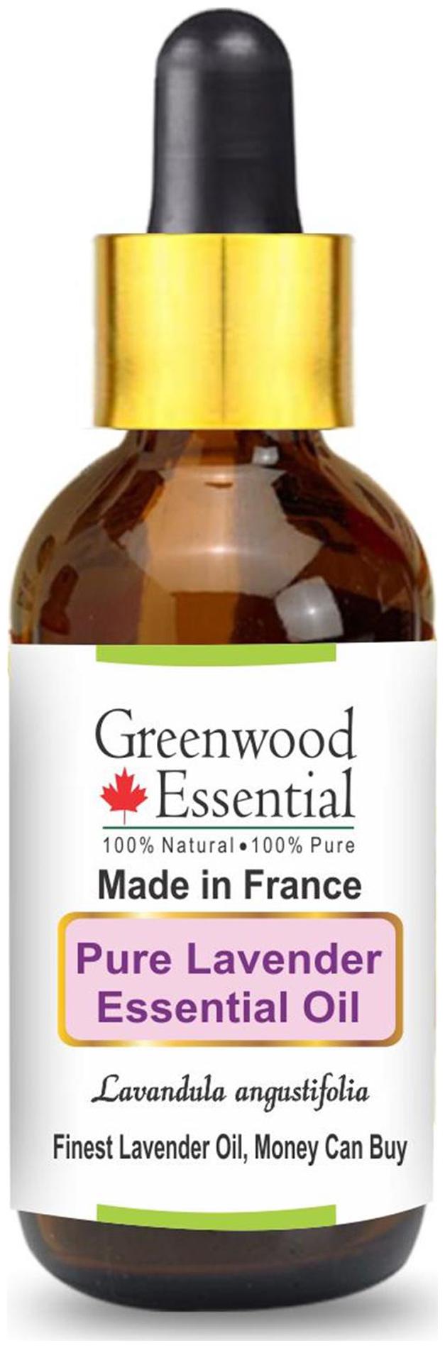 Greenwood Essential Pure Lavender Essential Oil (Lavandula angustifolia) with Glass Dropper 100 Natural Therapeutic Grade Steam Distilled 30ml
Greenwood Essential Pure Lavender Essential Oil (Lavandula angustifolia) with Glass Dropper 100 Natural Therapeutic Grade Steam Distilled 30ml