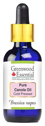Greenwood Essential Pure Canola Oil (Brassica napus) with Glass Dropper 100 Natural Therapeutic Grade Cold Pressed 100ml
Greenwood Essential Pure Canola Oil (Brassica napus) with Glass Dropper 100 Natural Therapeutic Grade Cold Pressed 100ml